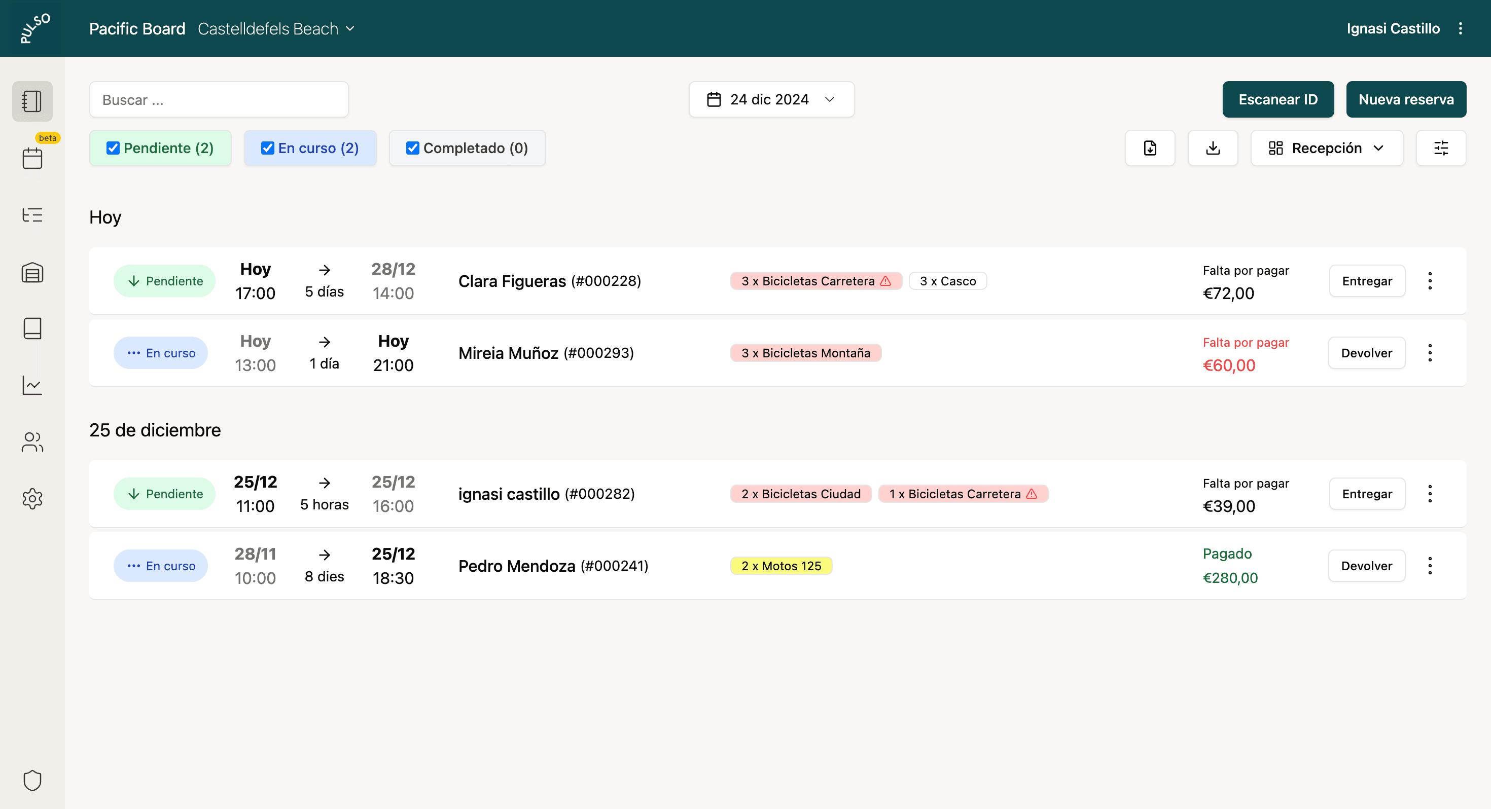 Software para alquiler de material