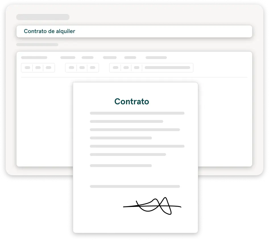 Contrat de location généré dans Pulso, avec la signature du client